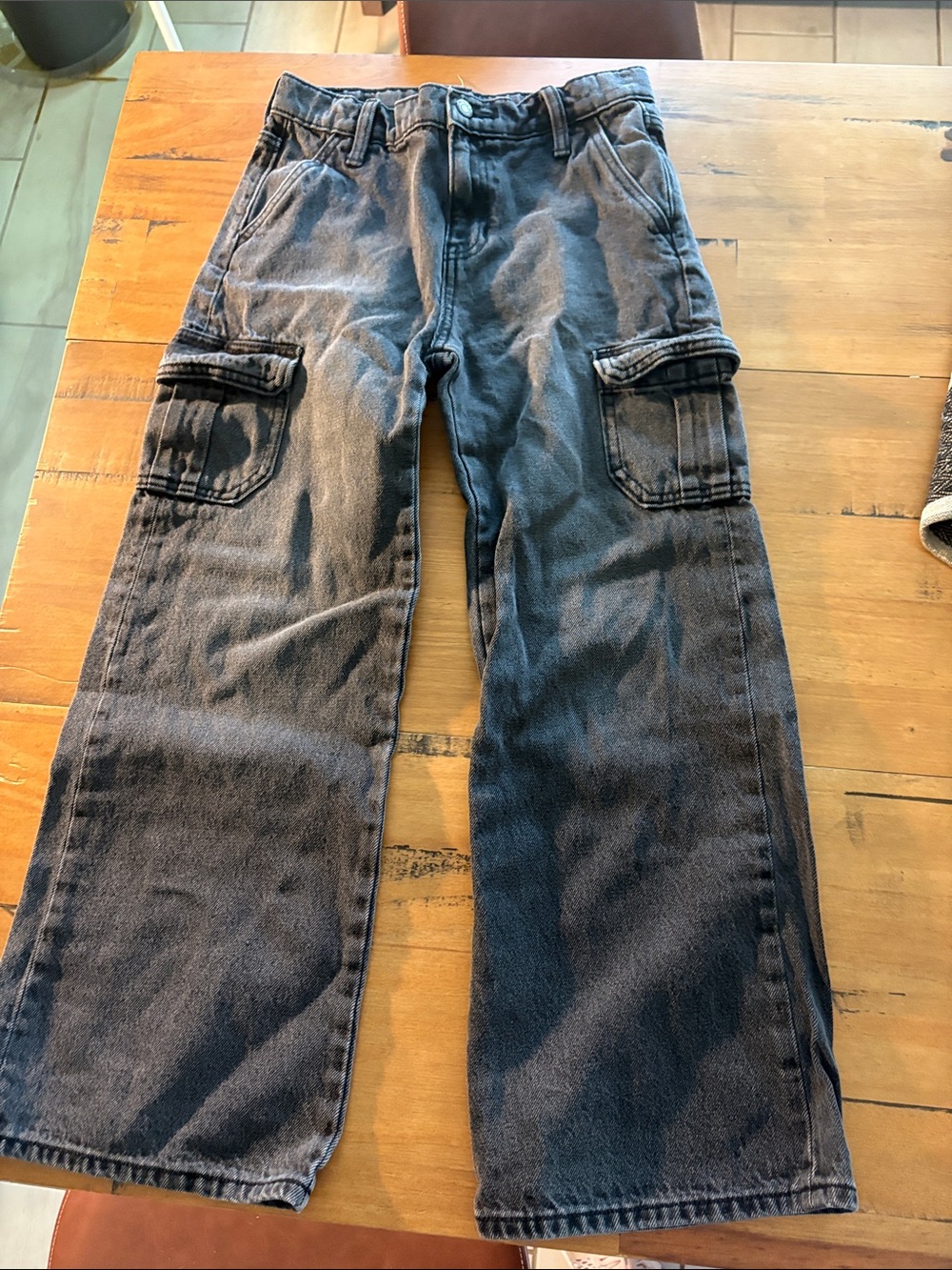 Old Navy Black Cargo Jeans for Kids